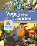 Vögel zu Gast im Garten - Beobachten, bestimmen, schützen.: 114 Vogelstimmen per QR-Code zum Download. Das perfekte Geschenk für alle Vogelfreunde