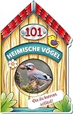 Trötsch Buch in Hausform 101 Heimische Vögel von A bis Z, die du kennen solltest: Kinderbuch Sachbuch Vogelbuch (Erstes Wissen)